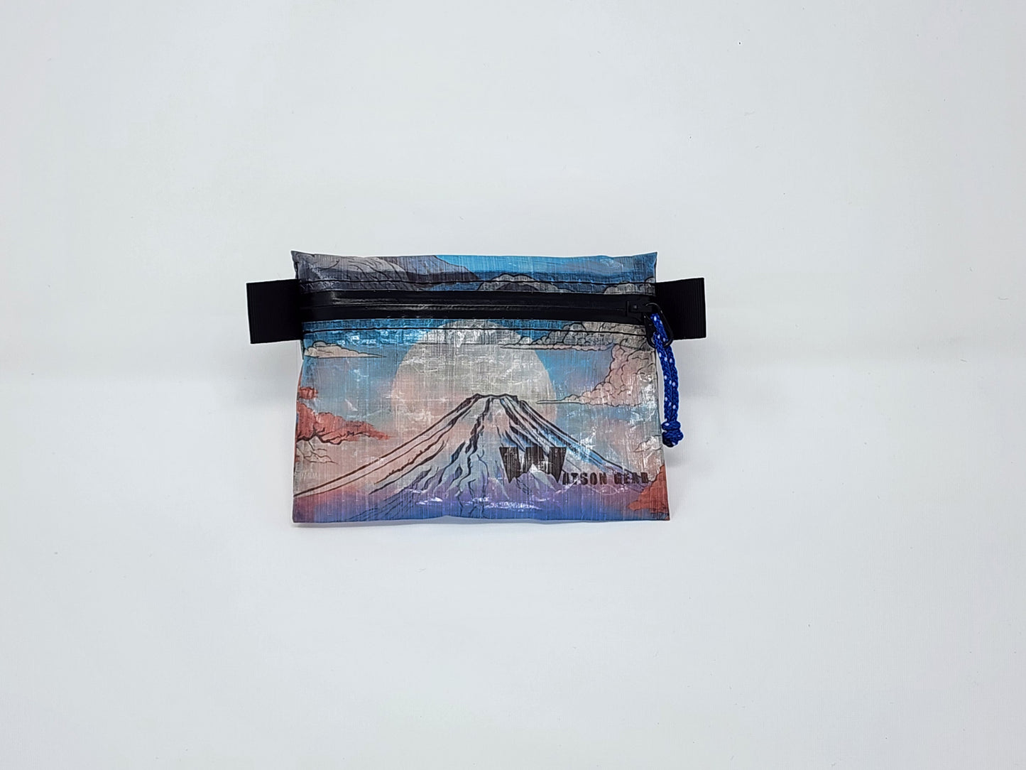 New! Dyneema - Ultralight Minimalist Hiking Zip Wallet - Custom Prints