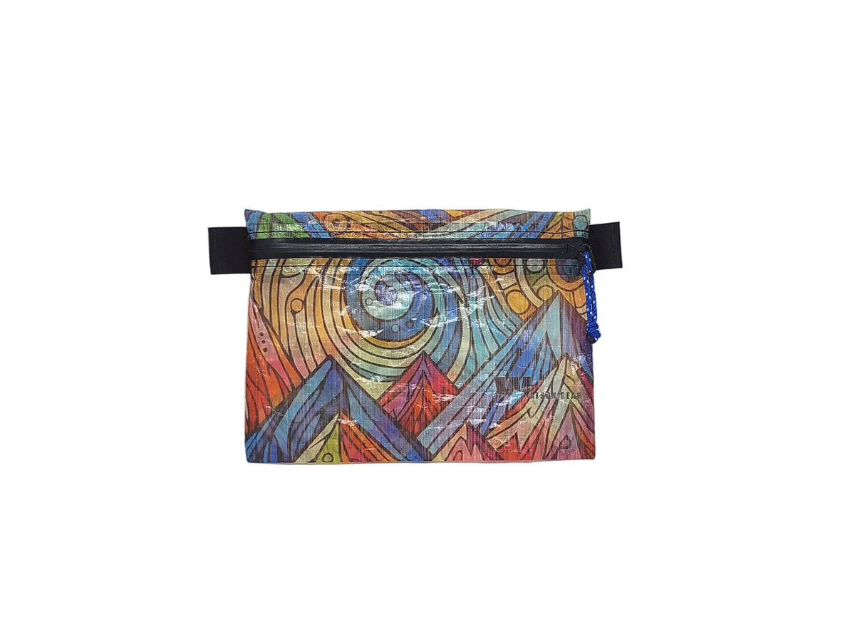 NEW! Dyneema (DCF) Ultralight Flat Zipper Pouch - Custom Prints