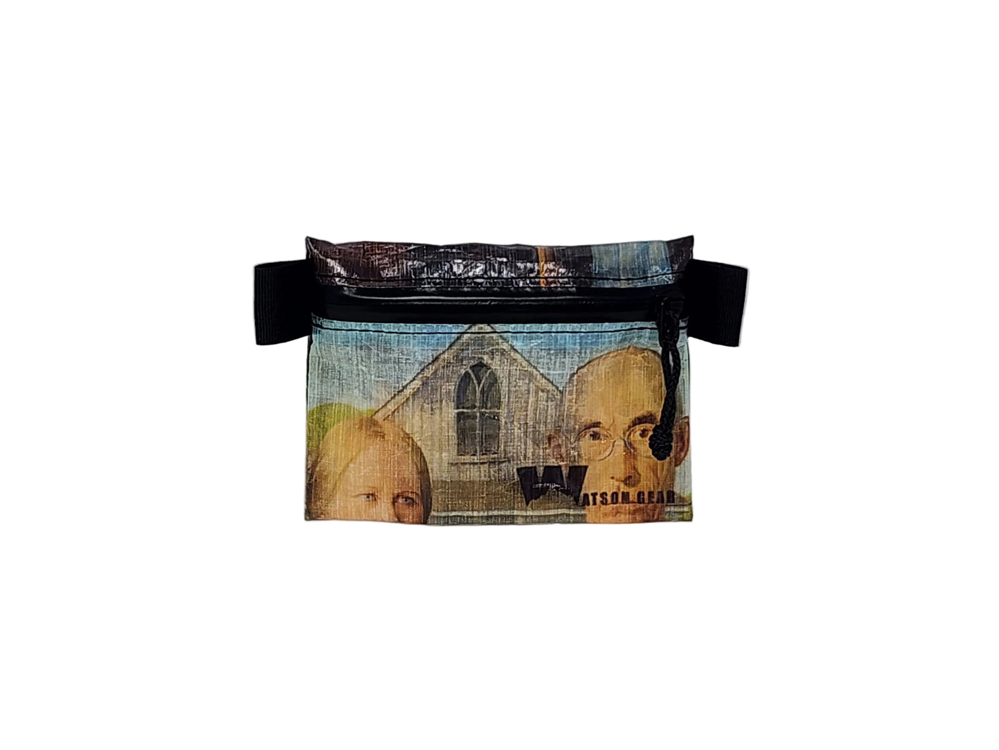 New! Dyneema - Ultralight Minimalist Hiking Zip Wallet - Custom Prints