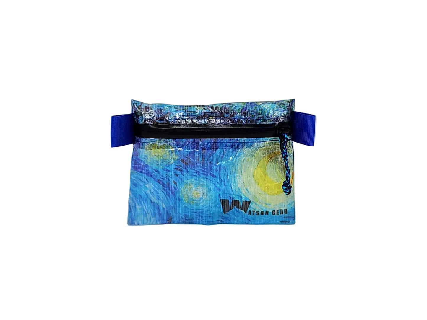 New! Dyneema - Ultralight Minimalist Hiking Zip Wallet - Custom Prints